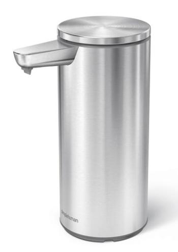Bezdotykový dávkovač mydla Simplehuman 266 ml dobíjacia kartáčovaná nerez SHST1082