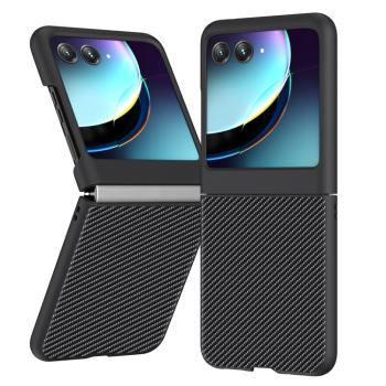 CARBON Ochranný kryt Motorola Razr 40 Ultra čierny