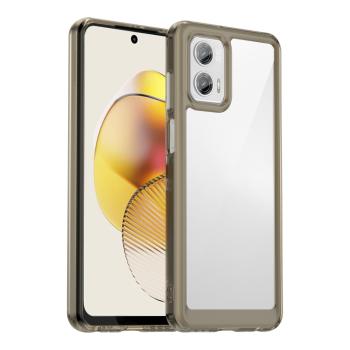 CRYSTAL Ochranný kryt pre  Motorola Moto G73 5G šedý