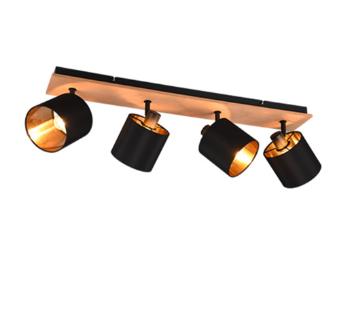 Bodové osvetlenie Reality Tommy drevodekor R81334030