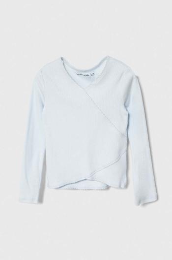 Detské tričko s dlhým rukávom Abercrombie & Fitch