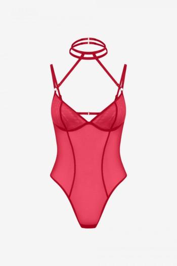 Červené priesvitné body Mara