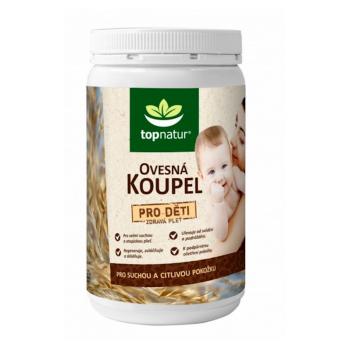 TOPNATUR Ovsený kúpeľ pre deti v dóze 350 g