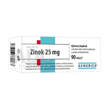 GENERICA Zinok 25 mg