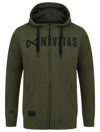Navitas Rybářská Mikina Core Zip Hoody Green - M,Navitas Rybářská Mikina Core Zip Hoody Green - M
