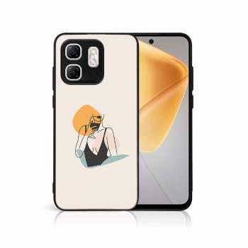 MY ART Ochranný kryt pre Infinix Hot 50i WOMAN (197)