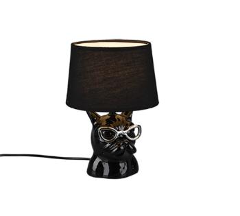 Stolová lampa Reality Dosy čierna R50231002