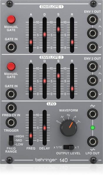 Behringer 140 DUAL ENVELOPE/LFO Modulárny systém