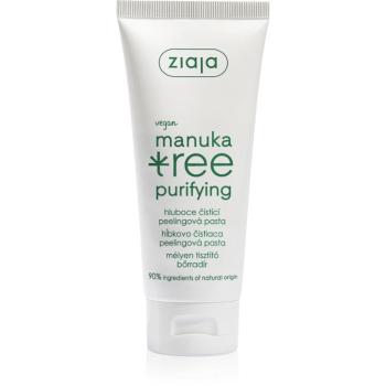 Ziaja Manuka Tree Purifying čistiaca peelingová pasta pre normálnu až mastnú pleť 75 ml