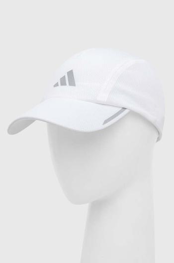 Šiltovka adidas Performance biela farba, s potlačou