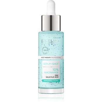 Eveline Cosmetics Serum Shot 10% Niacinamide bőr szérum zsíros és problémás bőrre 30 ml