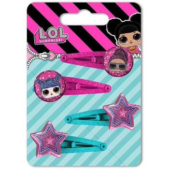 L.O.L. Surprise Hair clip Set sponky do vlasov pre deti 4 ks