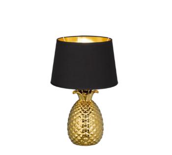 Stolová lampa Reality Pineapple zlatá R50431079