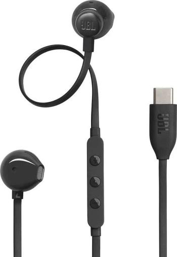 JBL TUNE 305 USB-C Black Slúchadlá do uší