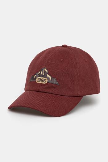 Šiltovka The North Face Norm bordová farba, s nášivkou, NF0A7WHOBQ61