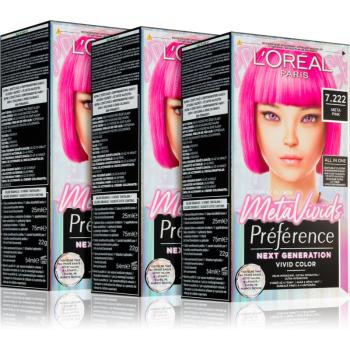 L’Oréal Paris Préférence Meta Vivids semipermanentná farba na vlasy