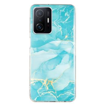 IMD MARBLE Ochranný kryt Xiaomi 11T / 11T Pro LIGHT BLUE