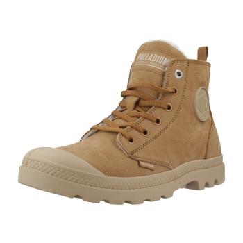 Palladium  PAMPA HI ZIP WL  Čižmy Hnedá