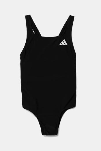 Jednodielne detské plavky adidas Performance čierna farba, JM8223