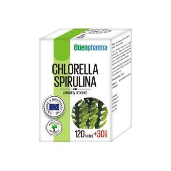 Edenpharma CHLORELLA+SPIRULINA 120 + 30 tbl