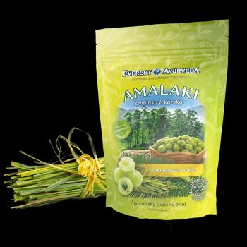 EVEREST AYURVEDA Amalaki plod citrónová tráva imunita a revitalizácia sušené ovocie 100 g