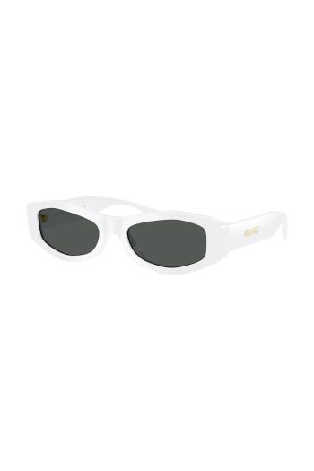 Slnečné okuliare Versace dámske, biela farba, 0VE4487