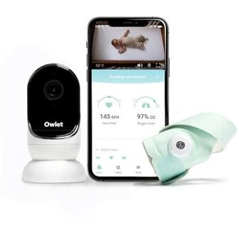 Owlet Monitor Duo - Inteligentná ponožka Owlet Smart Sock 3 (Svetlozelená) & kamera Owlet Cam 2 (Bie (850038861070)