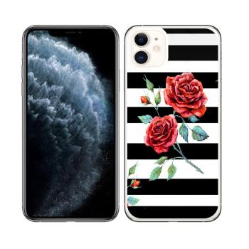 MY ART Ochranný obal Apple iPhone 11 BLACK AND WHITE (034)