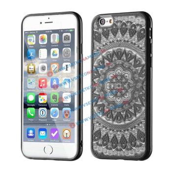 HENNA TATTOO silikónový obal Apple iPhone 6 / 6S čierny