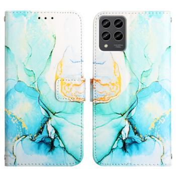 ART MARBLE Peňaženkový kryt T Phone Pro / T Phone Pro 2023 GREEN