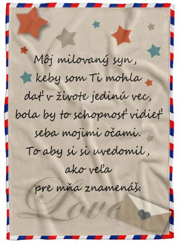 Deka Môj milovaný syn (Podšitie baránkom: NE)