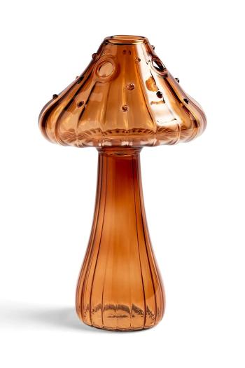 Dekoratívna váza &k amsterdam mushroom brown 16 cm