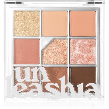 Unleashia Glitterpedia Eye Palette paletka očných tieňov odtieň All of CoralPink 6,6 g