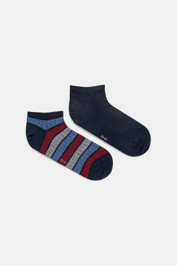 Ponožky Tommy Hilfiger 2-pak pánske, tmavomodrá farba, 701232934