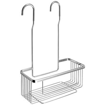 SAPHO SMART polička do sprchy závesná, na batériu, 260 × 380 × 200 mm, nerez (37008)