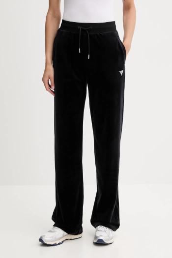 Tepláky Guess COUTURE čierna farba, jednofarebné, V3BB26 K0232