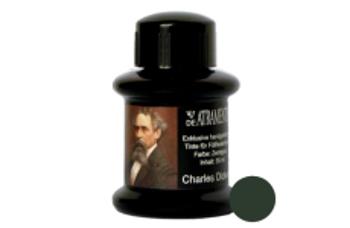 De Atramentis DEADICKENS Charles Dickens šedý fľaštičkový atrament 45 ml