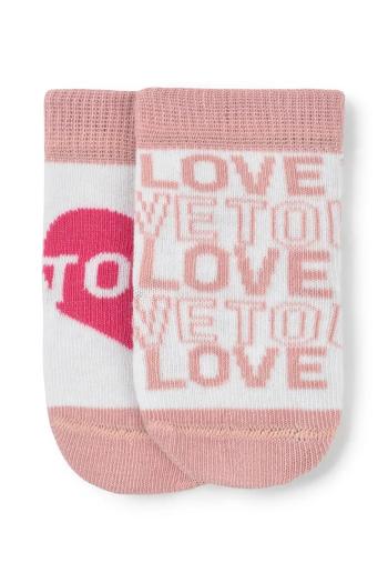 Detské ponožky Tous SSocks 2-pak ružová farba, SSocks.2201
