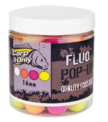 Carp only fluo pop up boilie 80 g 16 mm-orange