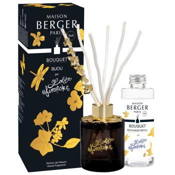 Maison Berger Paris Darčeková sada aróma difuzér Jewelry Black + náplň Lolita Lempicka 100 ml