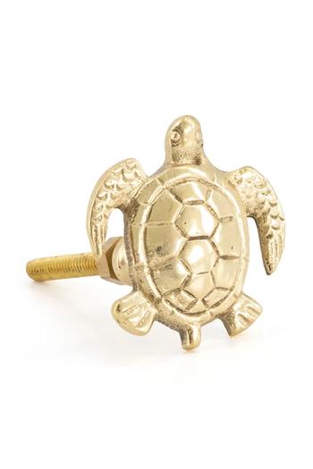 Úchytka na nábytok Doing Goods Turtle Knob žltá farba