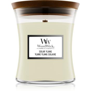 Woodwick Solar Ylang vonná sviečka s dreveným knotom 275 g