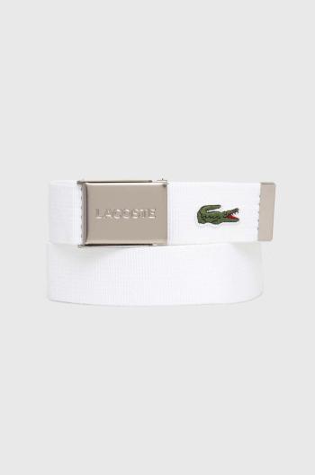Opasok Lacoste biela farba, RC2012
