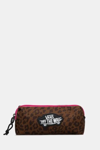Peračník Vans Old Skool Pencil Pouch hnedá farba, VN000H587UG1