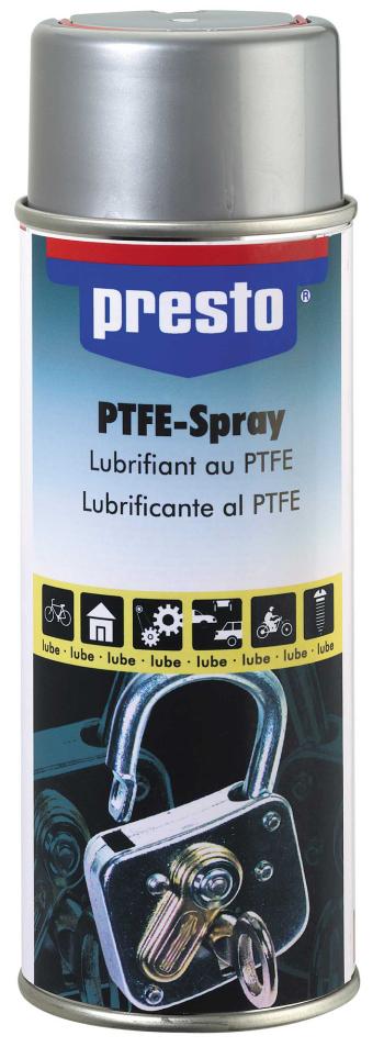 PRESTO Teflonový PTFE sprej - suché mazivo 400 ml