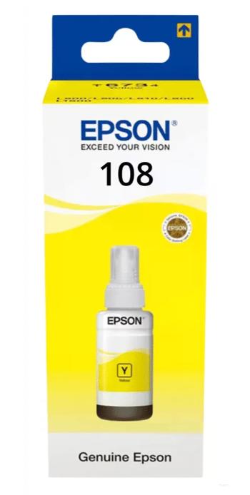 Epson C13T09C44A žltá (yellow) originálna atramentová náplň