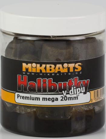 Mikbaits chytacie halibutky v dipe 20mm 250ml-red fish