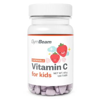 GYMBEAM Vitamín C pre deti 120 tabliet