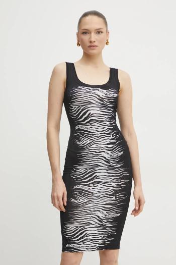 Šaty Versace Jeans Couture čierna farba, mini, priliehavá, 78HAO9P6 JS476