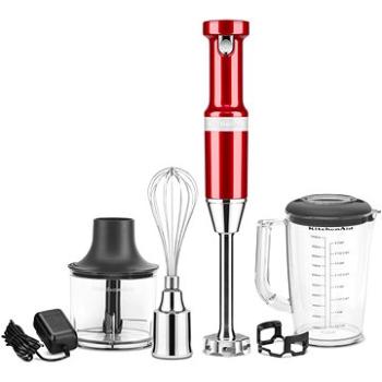 KitchenAid Artisan, tyčový mixér bezdrôtový, červená metalíza (5KHBBV83ECA)